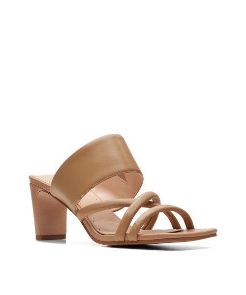 Clarks - Seren65 Mule Camel Leather Clarks - Seren65 Mule Camel Leather
